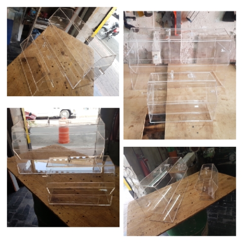 MAQUILA Y EXHIBIDORES DE ACRILICO